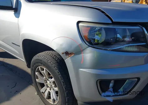 2018 Chevrolet Colorado Lt from USA, damaged, VIN 1GCGSCEN7J1176375